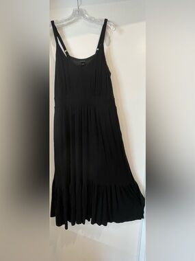 Torrid Black Midi Dress w/Pockets